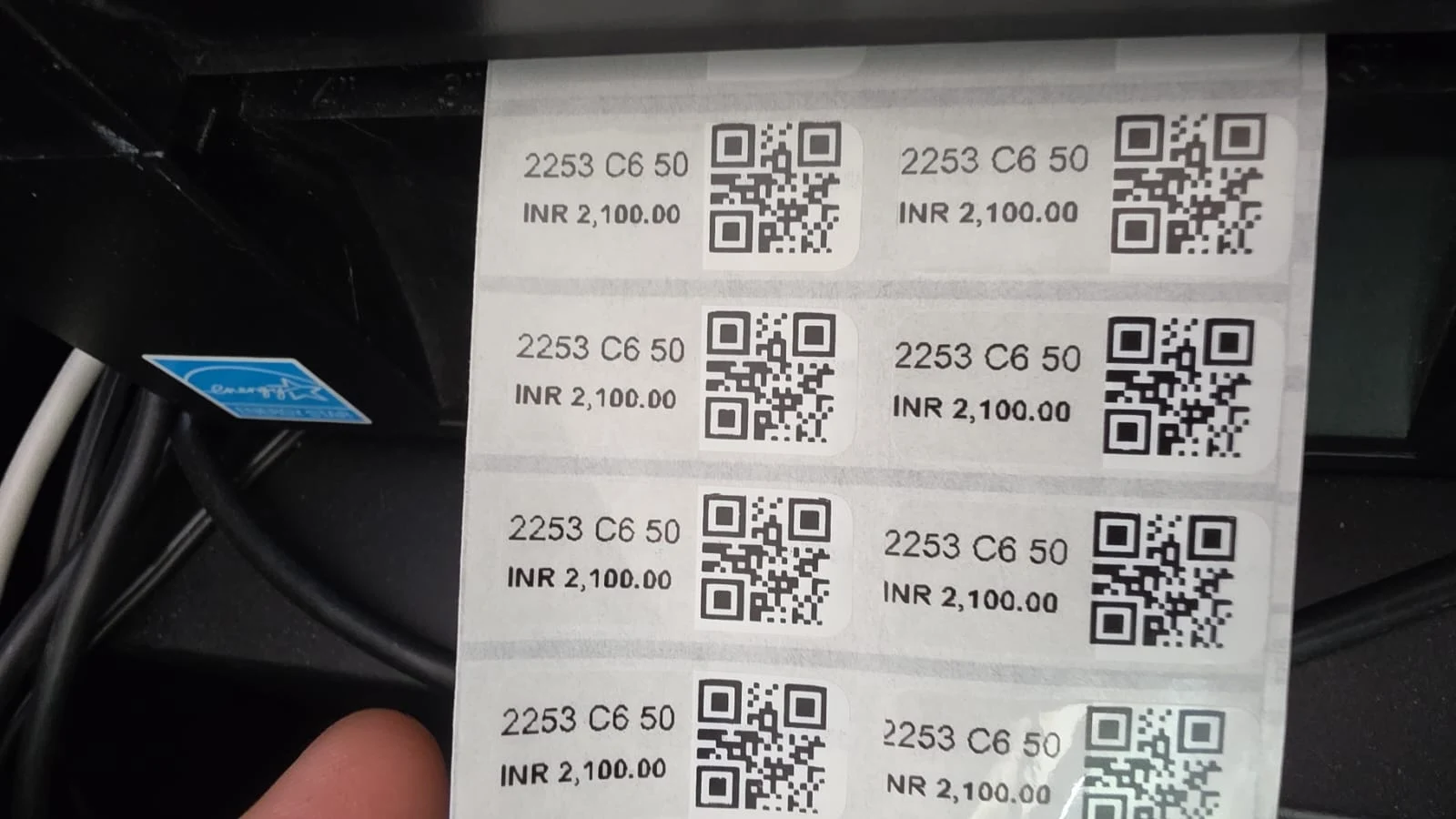 Optical Label Printing: QR, Jewellery, Frame, and Demo-Lens Tags